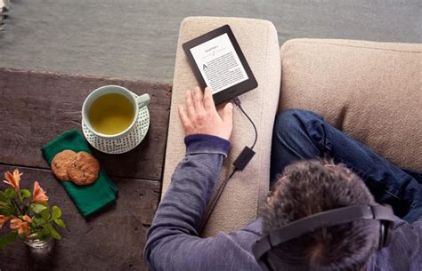 can you listen to audiobooks while exercising on your Kindle device?